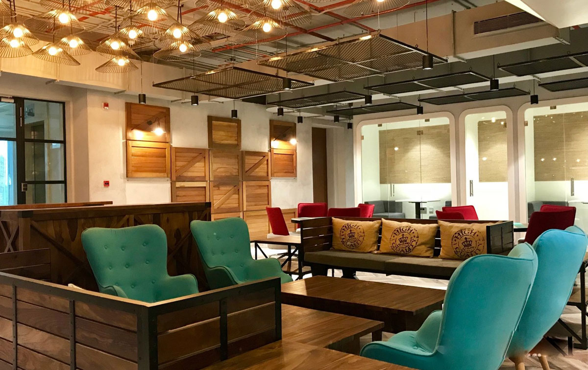 Awfis coworking space in Hyderabad - Qdesq