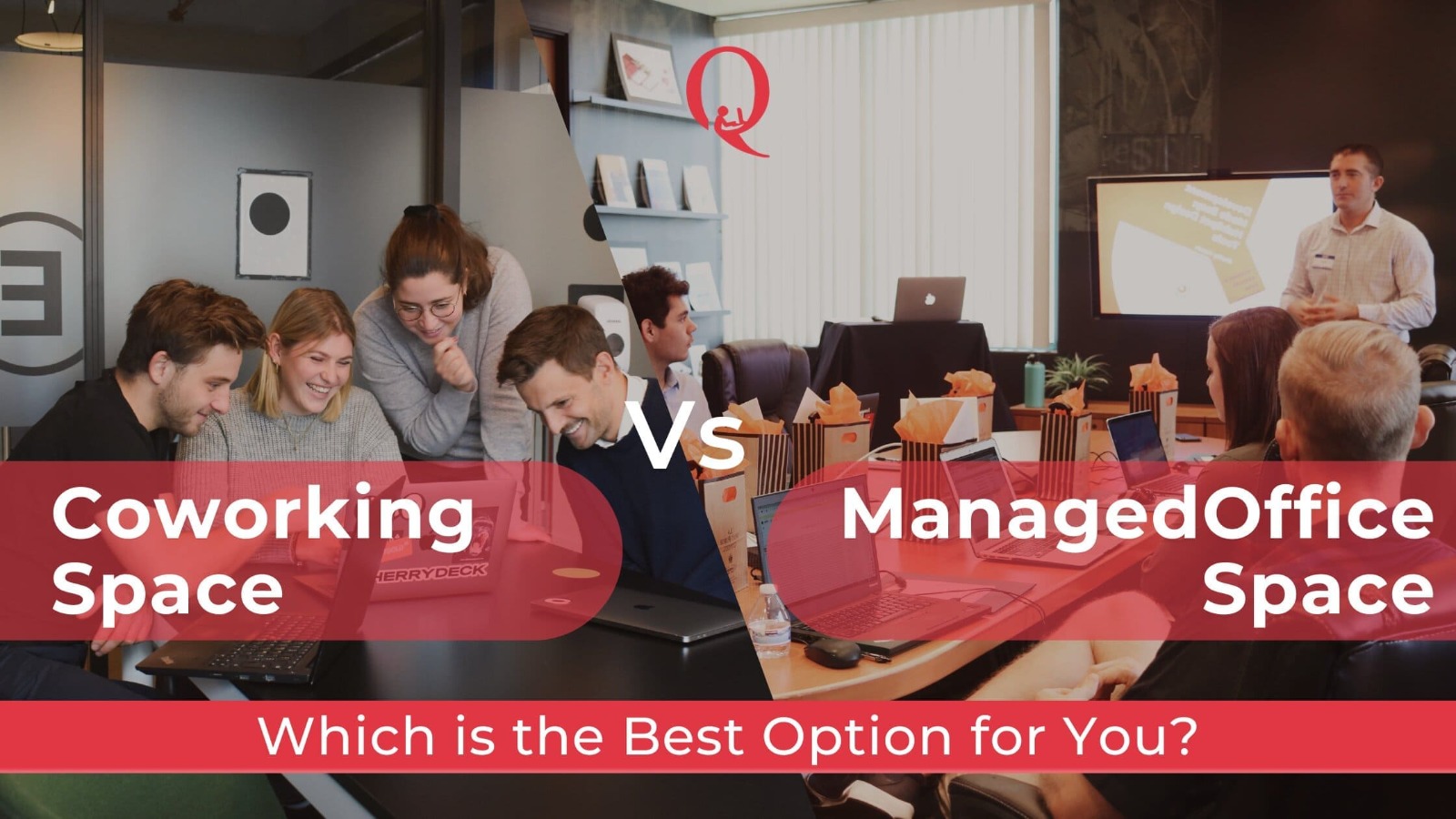 Coworking space vs managed office space