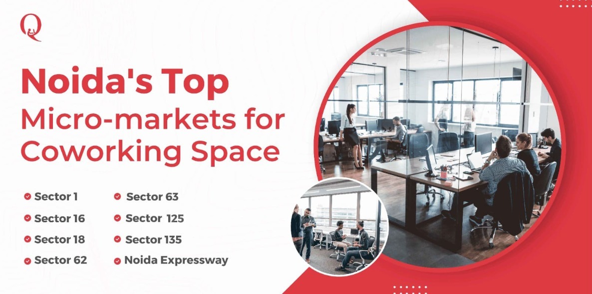 Noida top micromarket of coworking space