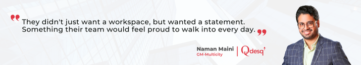 Naman maini Quote on qdesq case study