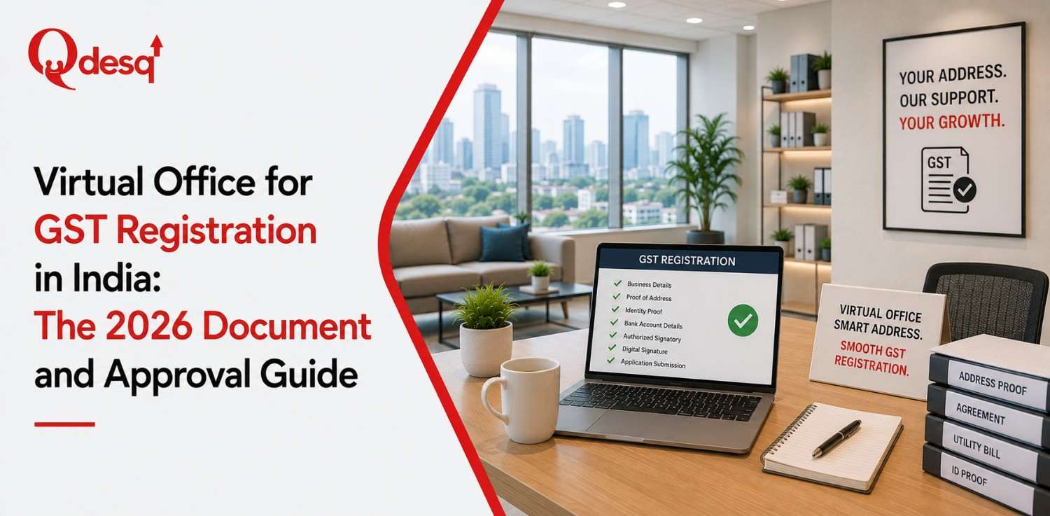 Virtual Office for GST Registration in India